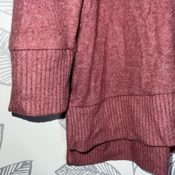 Anthropologie Saturday Sunday Pullover Sweater S Mauve Dusty Pink Rose Soft - Picture 7 of 11